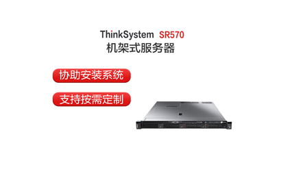 联想 SR570 铜牌3204*1/2*16G/3*4T/R530-8i 机架服务器